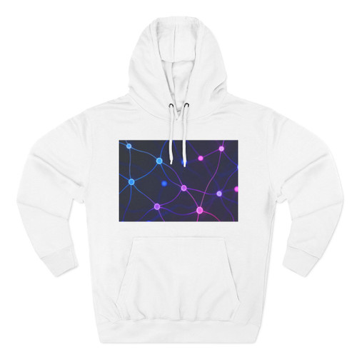 Digital Mindscape - Three-Panel Fleece Hoodie