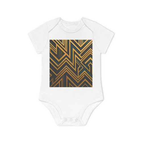 Opulent Geometry - Baby Organic Short Sleeve Bodysuit Opulent Geometry - Baby Organic Short Sleeve Bodysuit