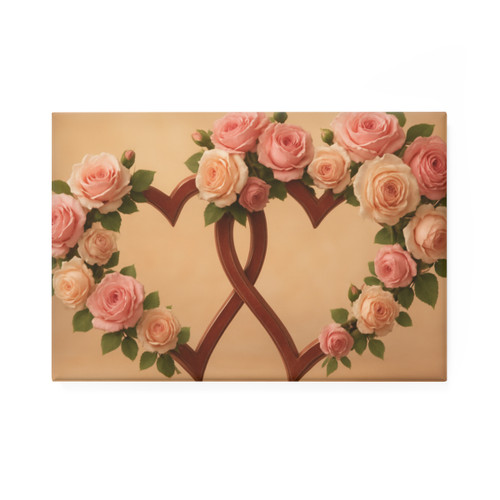 Enduring Love Blossoms - Button Magnet, Rectangle (1 & 10 pcs)