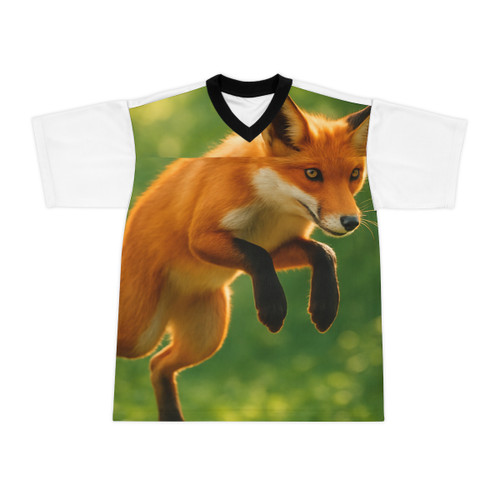 Whimsical Fox Tails - Unisex Football Jersey (AOP) Whimsical Fox Tails - Unisex Football Jersey (AOP)