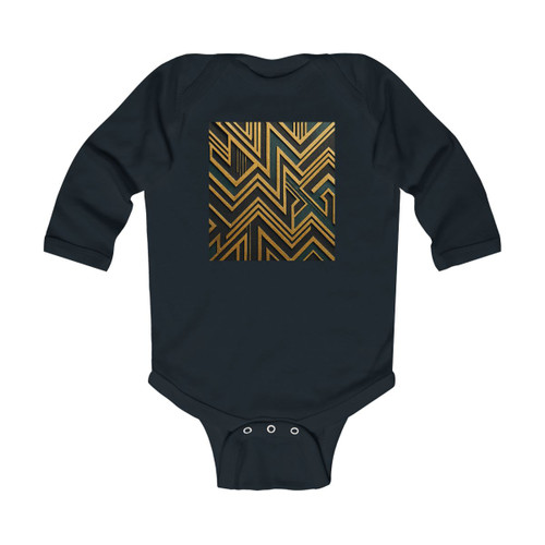 Opulent Geometry - Infant Long Sleeve Bodysuit Opulent Geometry - Infant Long Sleeve Bodysuit