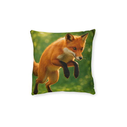 Whimsical Fox Tails - Square Pillow