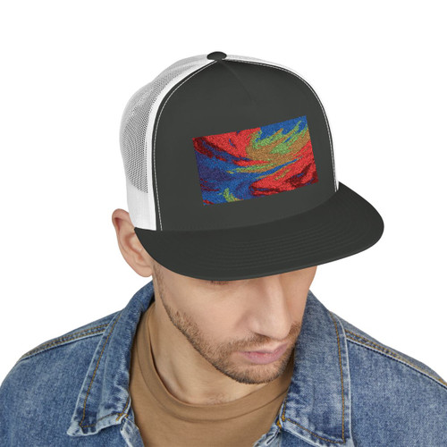 Palette of Dreams - 5 Panel Trucker Cap (Embroidery)