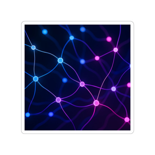 Digital Mindscape - Transparent Outdoor Stickers, Die-Cut, 1pc