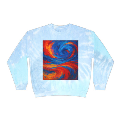 Palette of Dreams - Unisex Tie-Dye Sweatshirt Palette of Dreams - Unisex Tie-Dye Sweatshirt