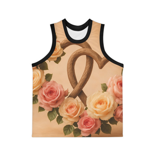Enduring Love Blossoms - Unisex Basketball Jersey (AOP) Enduring Love Blossoms - Unisex Basketball Jersey (AOP)