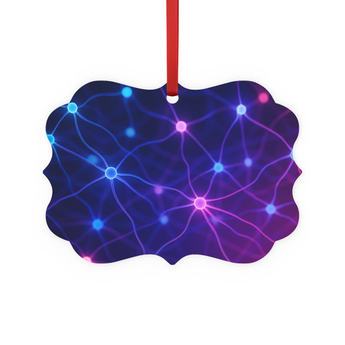 Digital Mindscape - Metal Plaque Ornament