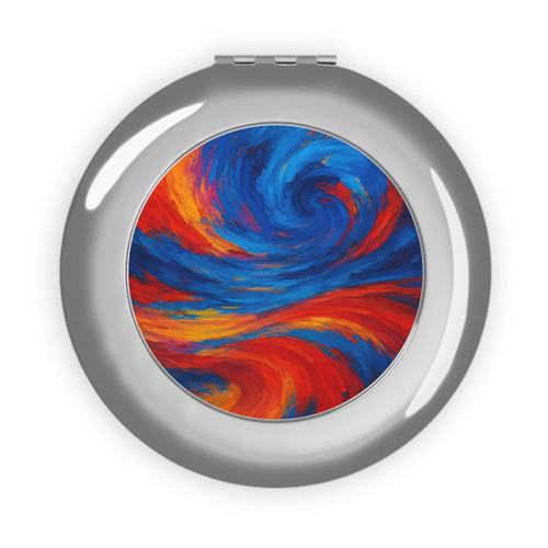 Palette of Dreams - Compact Travel Mirror