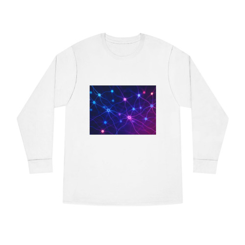 Digital Mindscape - Long Sleeve Crewneck Tee Digital Mindscape - Long Sleeve Crewneck Tee