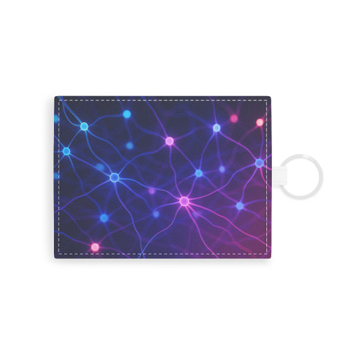 Digital Mindscape - Saffiano Leather Card Holder