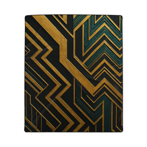 Opulent Geometry - Polyester Blanket