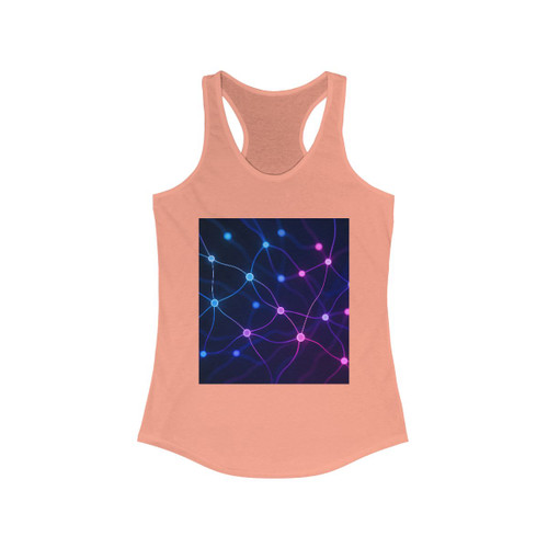 Digital Mindscape - Women's Ideal Racerback Tank Digital Mindscape - Women's Ideal Racerback Tank