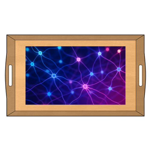 Digital Mindscape - Bamboo Serving Tray (Engraving)
