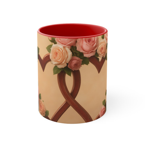 Enduring Love Blossoms - Colorful Accent Mugs, 11oz