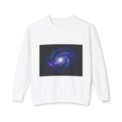Galactic Symphony - Unisex Lightweight Crewneck Sweatshirt Galactic Symphony - Unisex Lightweight Crewneck Sweatshirt