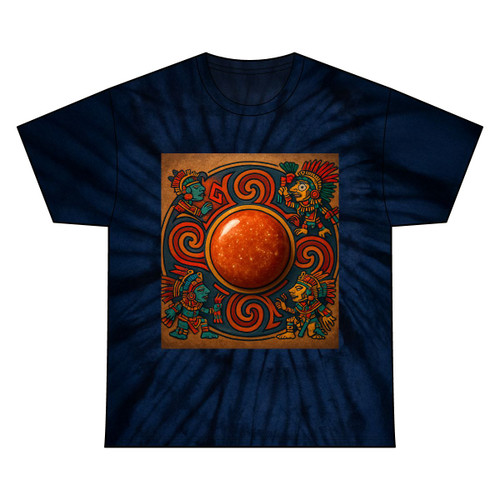 Sunstone Embrace - Unisex Tie Dye Cotton Tee Sunstone Embrace - Unisex Tie Dye Cotton Tee