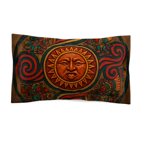 Sunstone Embrace - Microfiber Pillow Sham