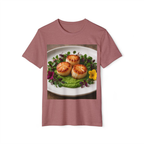Savory Elegance - Unisex Recycled Organic T-Shirt