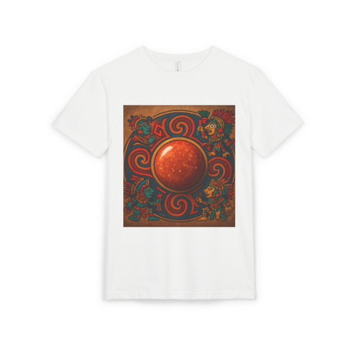 Sunstone Embrace - Unisex Sueded T-Shirt Sunstone Embrace - Unisex Sueded T-Shirt