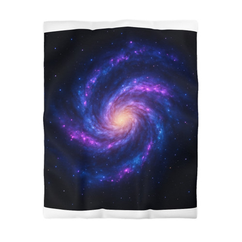 Galactic Symphony - Microfiber Duvet Cover