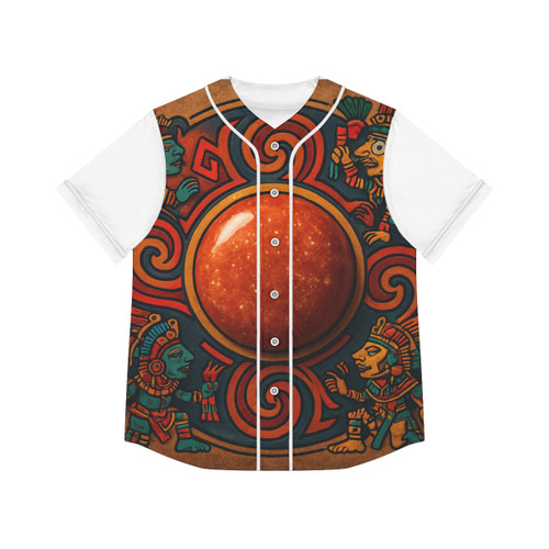 Sunstone Embrace - Women's Baseball Jersey (AOP) Sunstone Embrace - Women's Baseball Jersey (AOP)