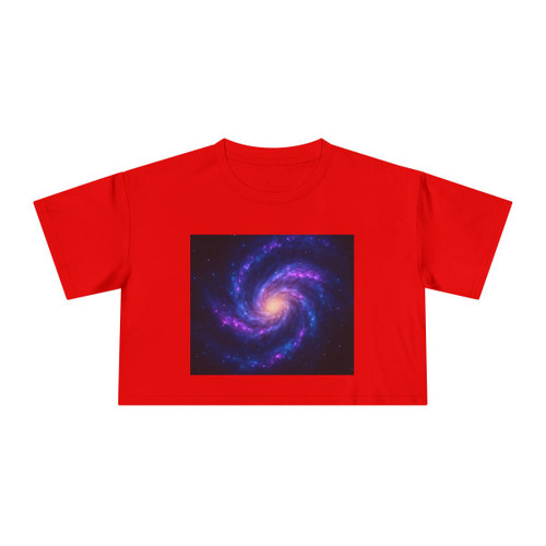 Galactic Symphony - Women's Crop Tee