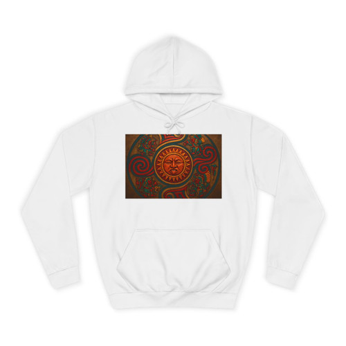 Sunstone Embrace - Unisex College Hoodie Sunstone Embrace - Unisex College Hoodie