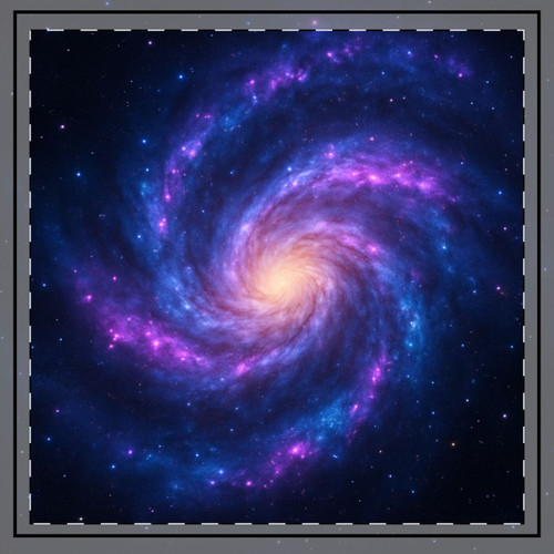 Galactic Symphony - Throw Pillow