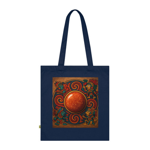 Sunstone Embrace - Organic Cotton Tote Bag Sunstone Embrace - Organic Cotton Tote Bag
