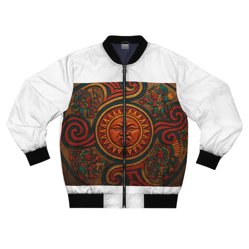 Sunstone Embrace - Men's Bomber Jacket (AOP) Sunstone Embrace - Men's Bomber Jacket (AOP)