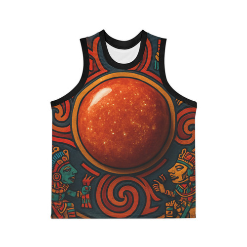 Sunstone Embrace - Unisex Basketball Jersey (AOP) Sunstone Embrace - Unisex Basketball Jersey (AOP)