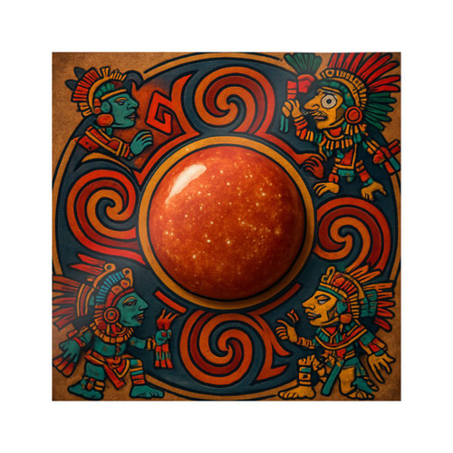 Sunstone Embrace - Die-Cut Stickers, (DTF)