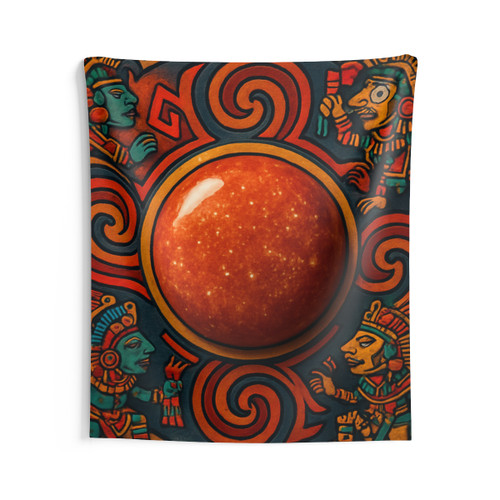 Sunstone Embrace - Indoor Wall Tapestries