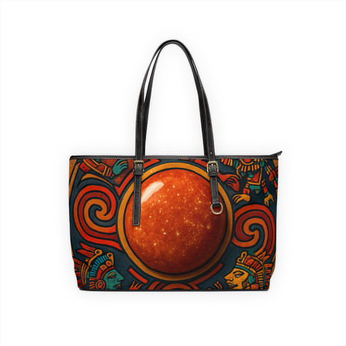 Sunstone Embrace - PU Leather Shoulder Bag Sunstone Embrace - PU Leather Shoulder Bag