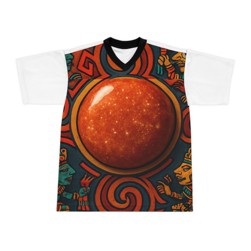Sunstone Embrace - Unisex Football Jersey (AOP) Sunstone Embrace - Unisex Football Jersey (AOP)