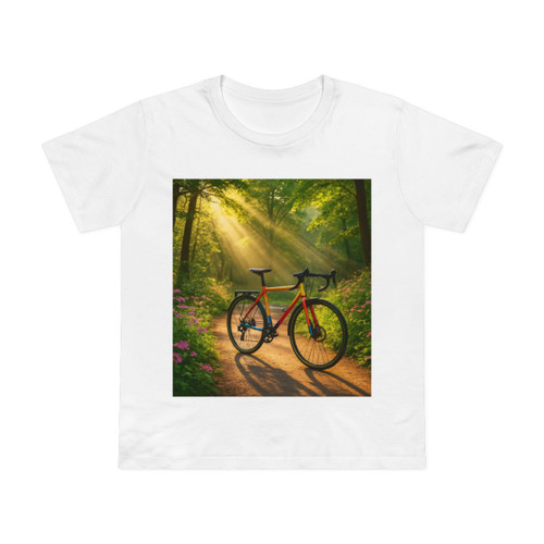 Pedal Through Paradise - Women’s Maple Tee  Pedal Through Paradise - Women’s Maple Tee