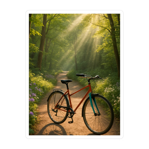 Pedal Through Paradise - Kiss-Cut Vinyl Decals