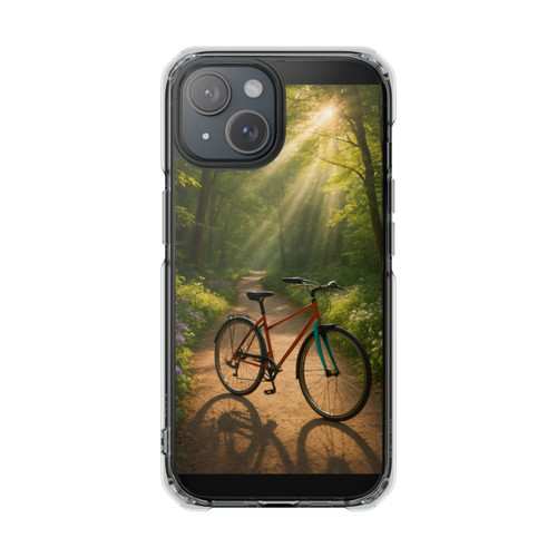 Pedal Through Paradise - Magnetic Clear Impact Cases