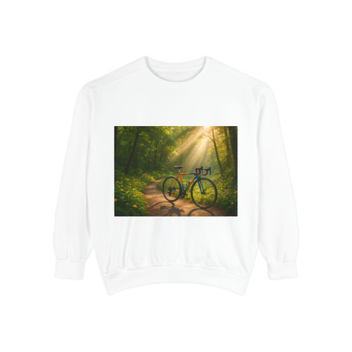 Pedal Through Paradise - Unisex Garment-Dyed Sweatshirt Pedal Through Paradise - Unisex Garment-Dyed Sweatshirt