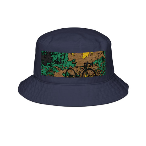 Pedal Through Paradise - Bucket Hat (Embroidery)