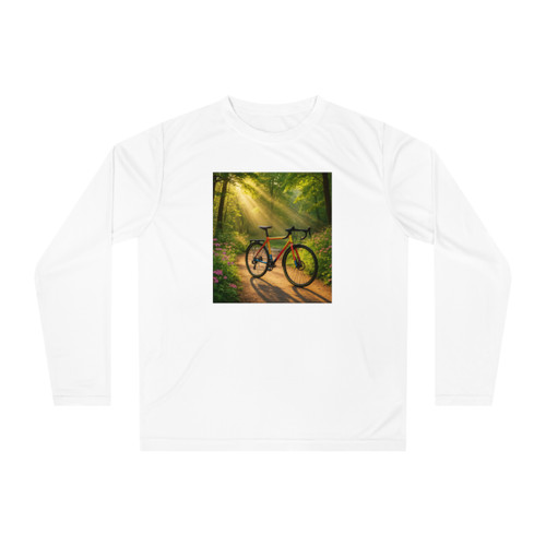 Pedal Through Paradise - Unisex Performance Long Sleeve Shirt Pedal Through Paradise - Unisex Performance Long Sleeve Shirt