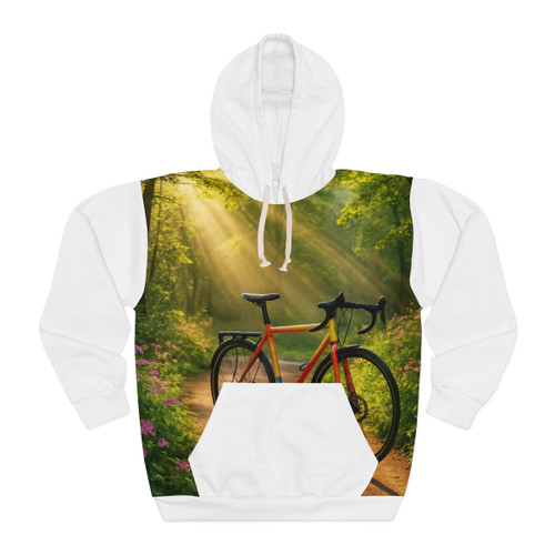 Pedal Through Paradise - Unisex Pullover Hoodie (AOP) Pedal Through Paradise - Unisex Pullover Hoodie (AOP)