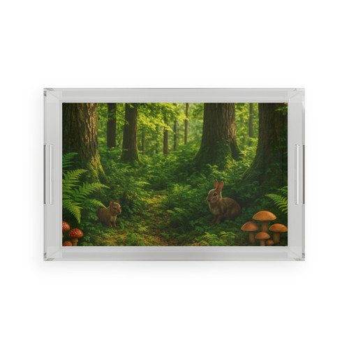 Ecosystem Harmony - Acrylic Serving Tray