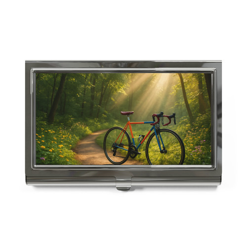 Pedal Through Paradise - Business Card Holder