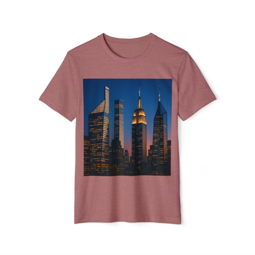 Metropolitan Marvels - Unisex Recycled Organic T-Shirt