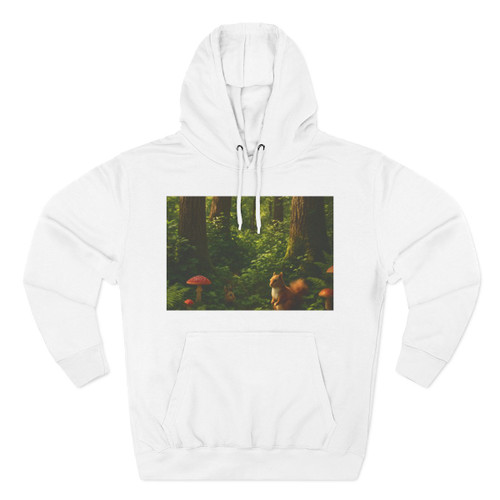 Ecosystem Harmony - Three-Panel Fleece Hoodie Ecosystem Harmony - Three-Panel Fleece Hoodie