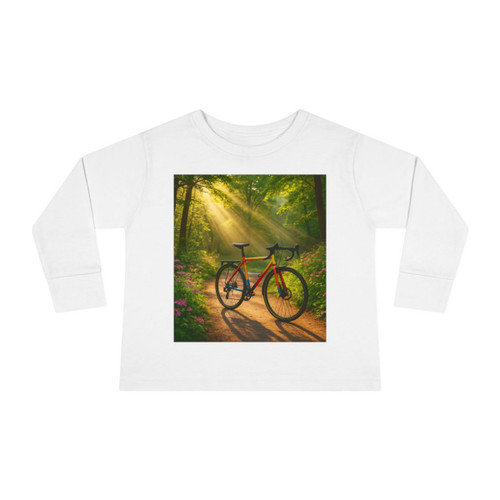 Pedal Through Paradise - Toddler Long Sleeve Tee Pedal Through Paradise - Toddler Long Sleeve Tee