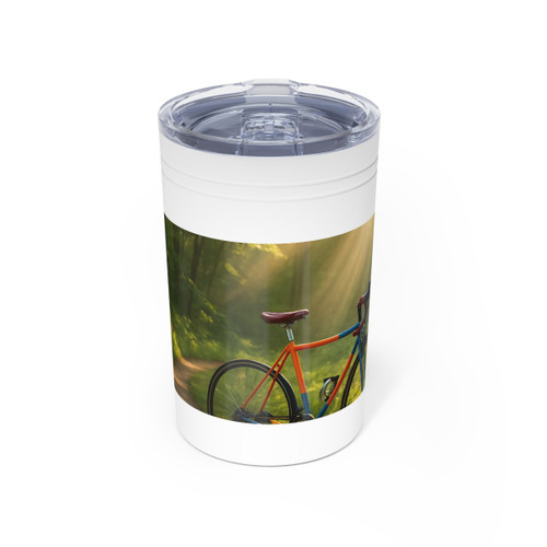 Pedal Through Paradise - Vacuum Insulated Tumbler, 11oz