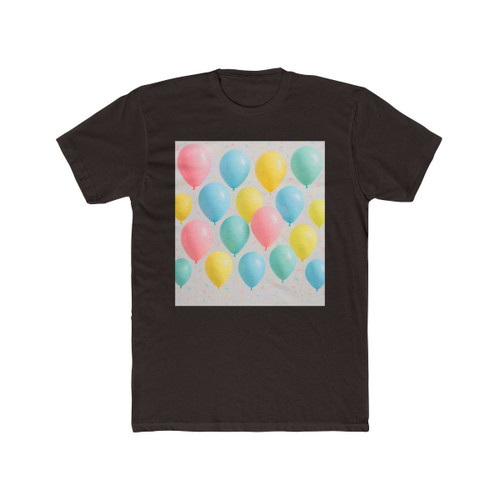 Whimsical Balloon Bash - Unisex Cotton Crew Tee Whimsical Balloon Bash - Unisex Cotton Crew Tee