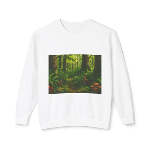 Ecosystem Harmony - Unisex Lightweight Crewneck Sweatshirt